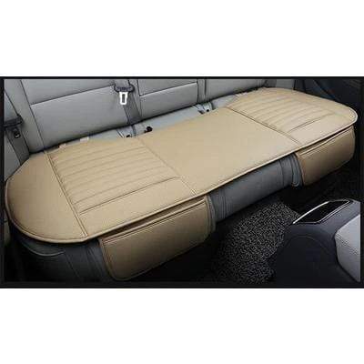 Leather Car Seat Cushion with Bamboo Charcoal Universal All Season Seat Protector