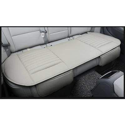Leather Car Seat Cushion with Bamboo Charcoal Universal All Season Seat Protector