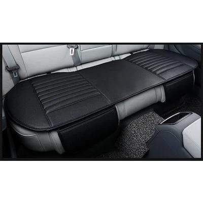 Leather Car Seat Cushion with Bamboo Charcoal Universal All Season Seat Protector