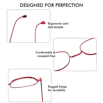 Lightweight Alloy Progressive Reading Glasses