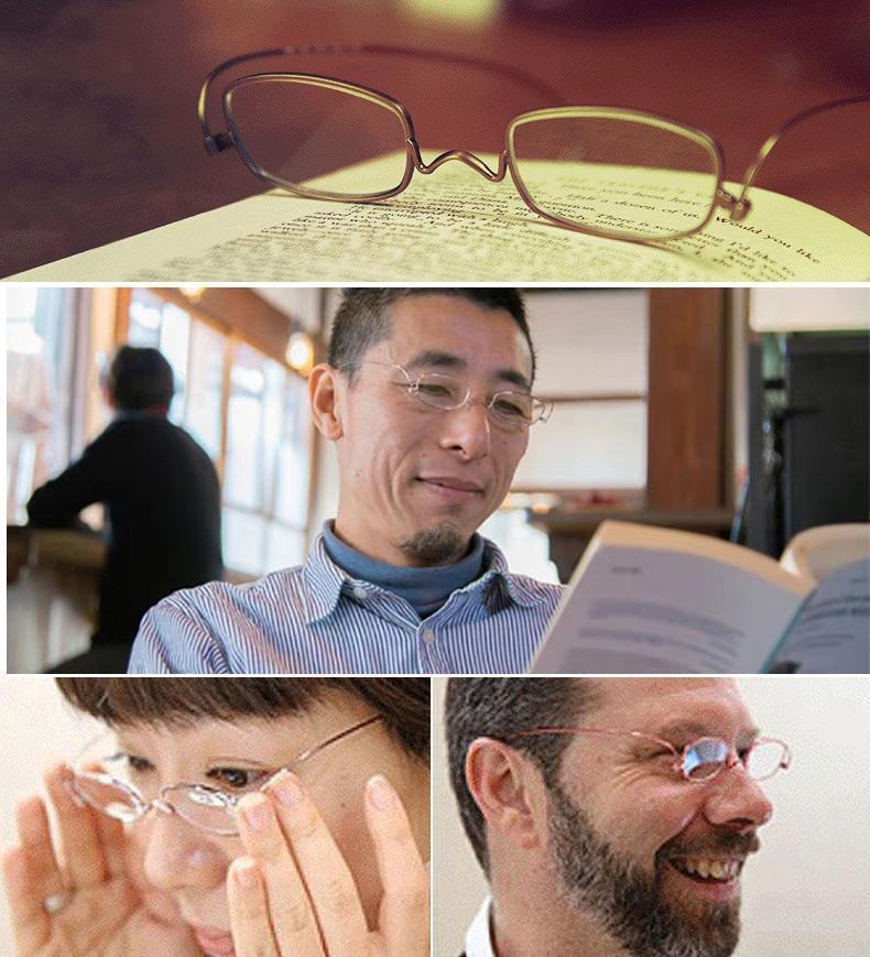 Lightweight Alloy Progressive Reading Glasses