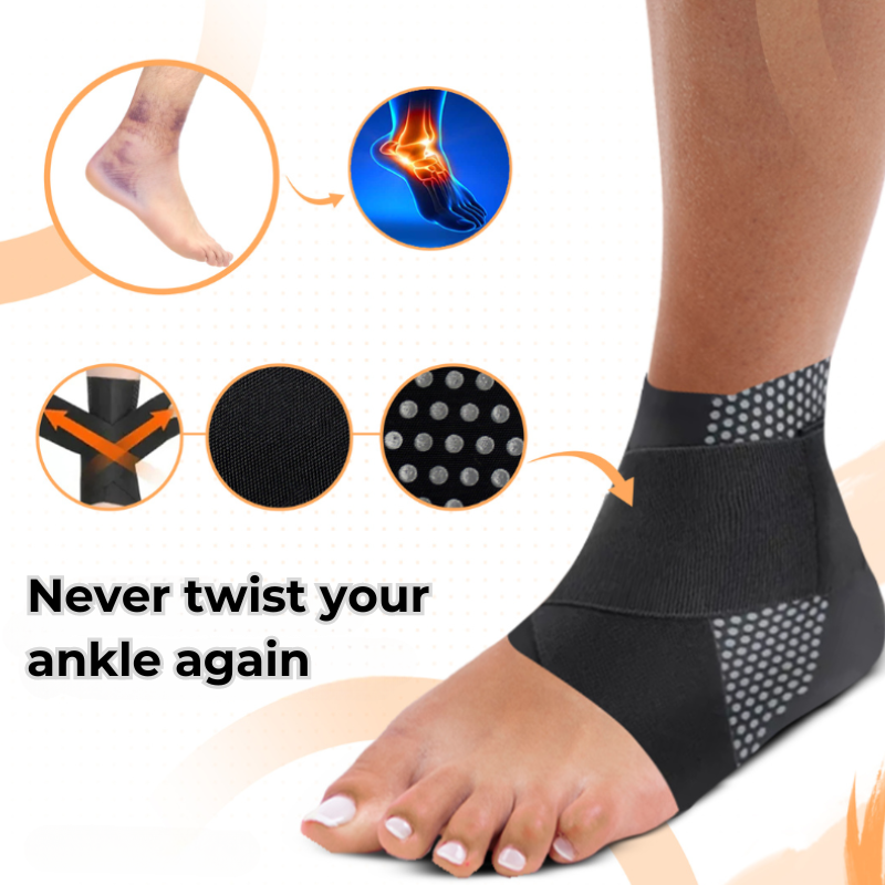 Lightweight Ankle Support Brace for Sports and Daily Activities