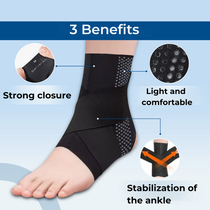 Lightweight Ankle Support Brace for Sports and Daily Activities