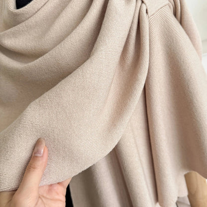 Lightweight Draped Poncho Shawl Wrap for Women