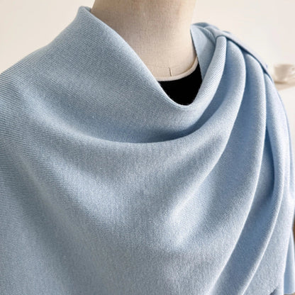 Lightweight Draped Poncho Shawl Wrap for Women