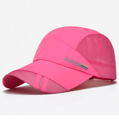 Lightweight Quick Dry Sports Cap with Adjustable Fit