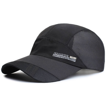 Lightweight Quick Dry Sports Cap with Adjustable Fit