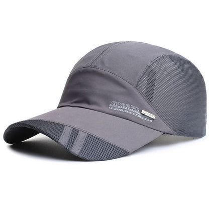 Lightweight Quick Dry Sports Cap with Adjustable Fit