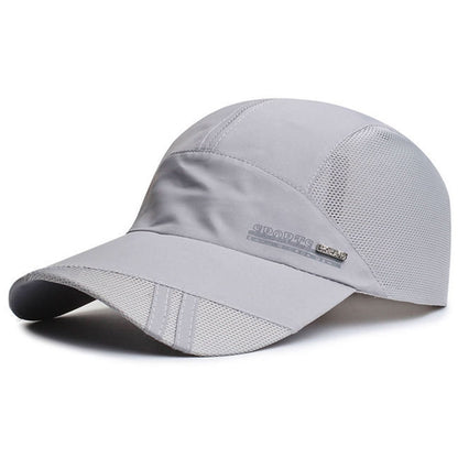 Lightweight Quick Dry Sports Cap with Adjustable Fit