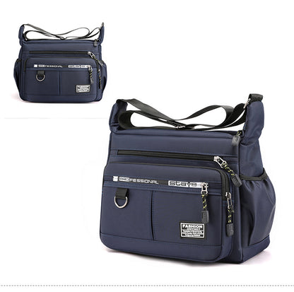 Lightweight Waterproof Nylon Shoulder Crossbody Bag