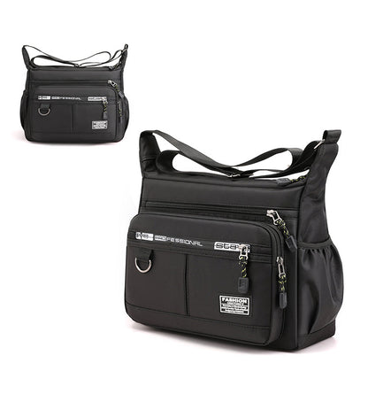Lightweight Waterproof Nylon Shoulder Crossbody Bag