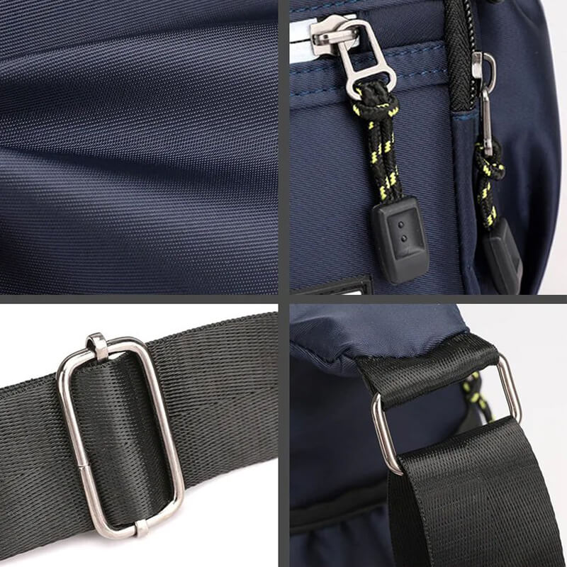 Lightweight Waterproof Nylon Shoulder Crossbody Bag
