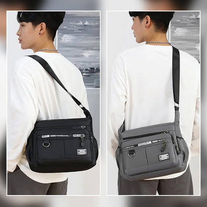 Lightweight Waterproof Nylon Shoulder Crossbody Bag