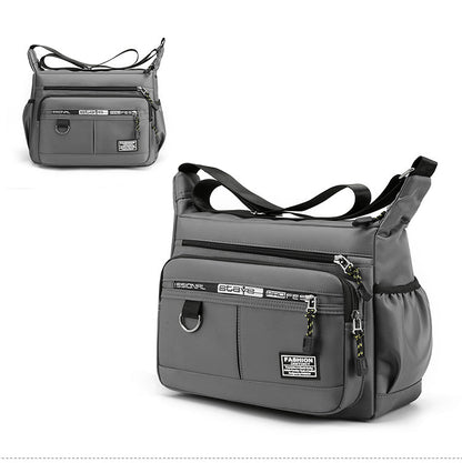 Lightweight Waterproof Nylon Shoulder Crossbody Bag