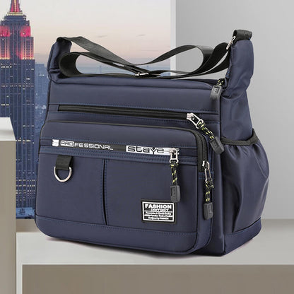 Lightweight Waterproof Nylon Shoulder Crossbody Bag