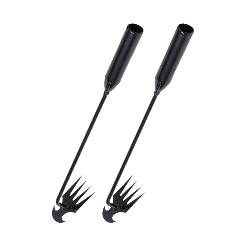 Long Handle 4 Tine Garden Weed Puller Tool