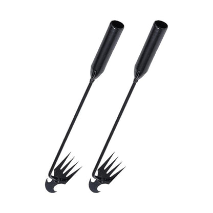 Long Handle 4 Tine Garden Weed Puller Tool