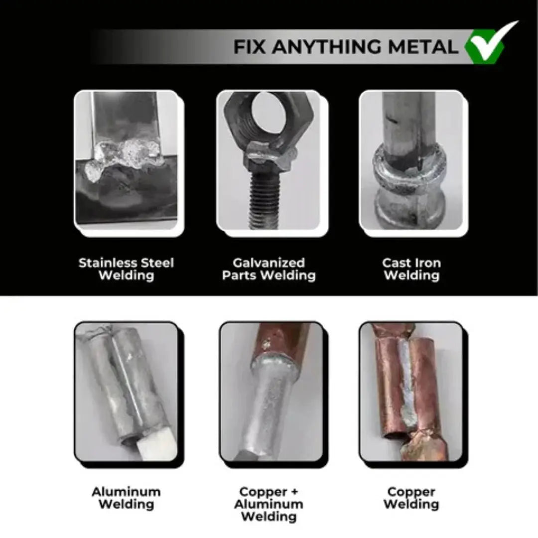 Low Temperature Metal Repair Welding Rods 3 Piece Kit