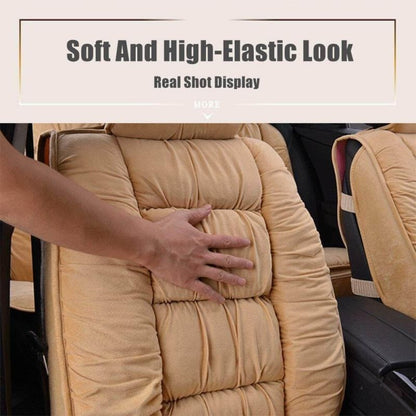 Luxury Cushioned Plush Car Seat Cover