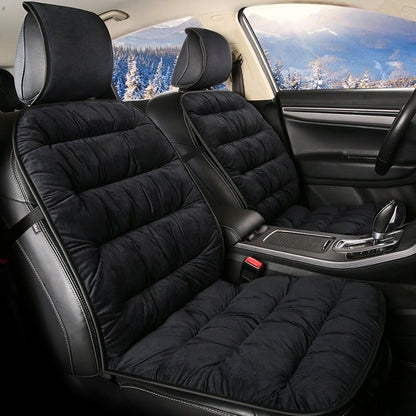 Luxury Cushioned Plush Car Seat Cover