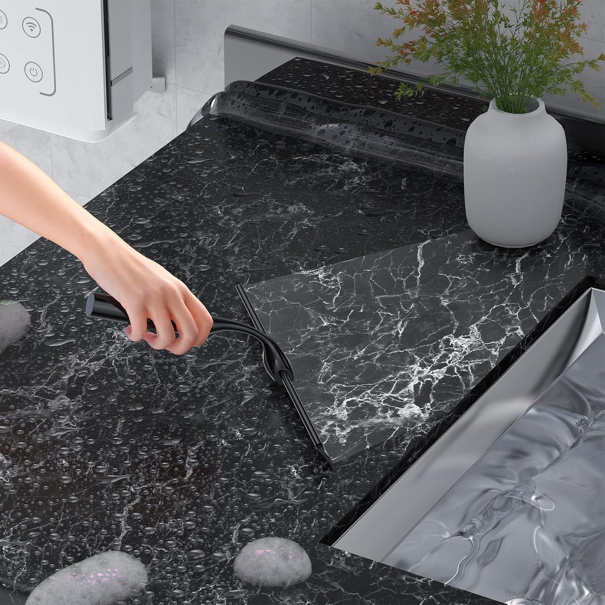 Luxury Shower Squeegee for Glass and Bathroom Cleaning
