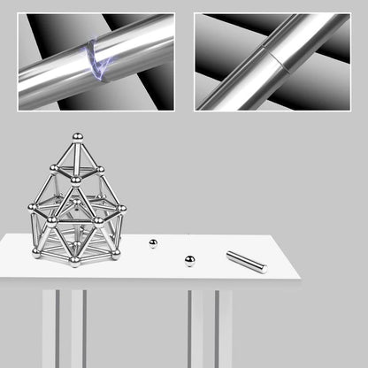 Magnetic Building Balls and Rod Construction Set