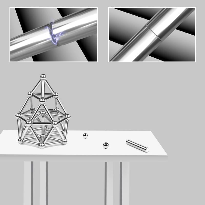 Magnetic Building Balls and Rod Construction Set
