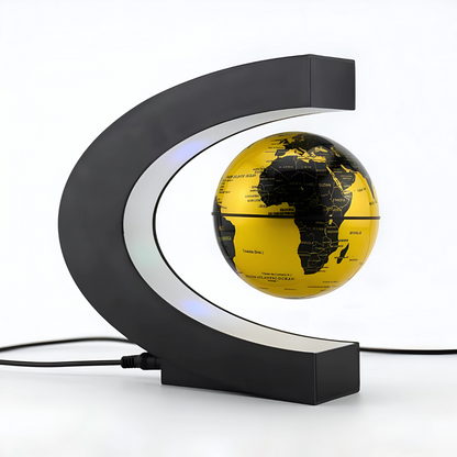 Magnetic Floating LED World Globe Lamp