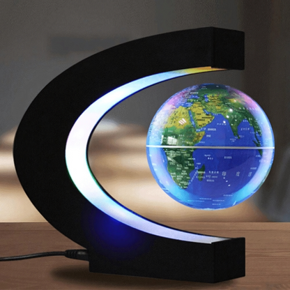 Magnetic Floating LED World Globe Lamp