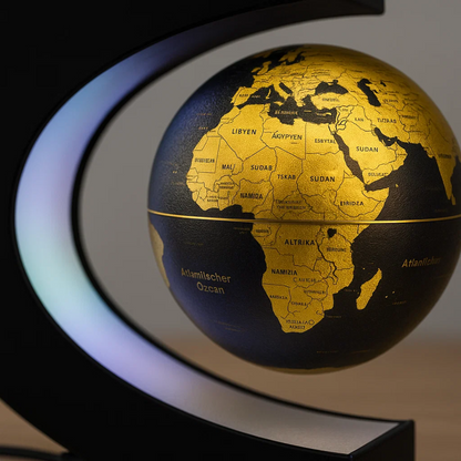 Magnetic Floating LED World Globe Lamp
