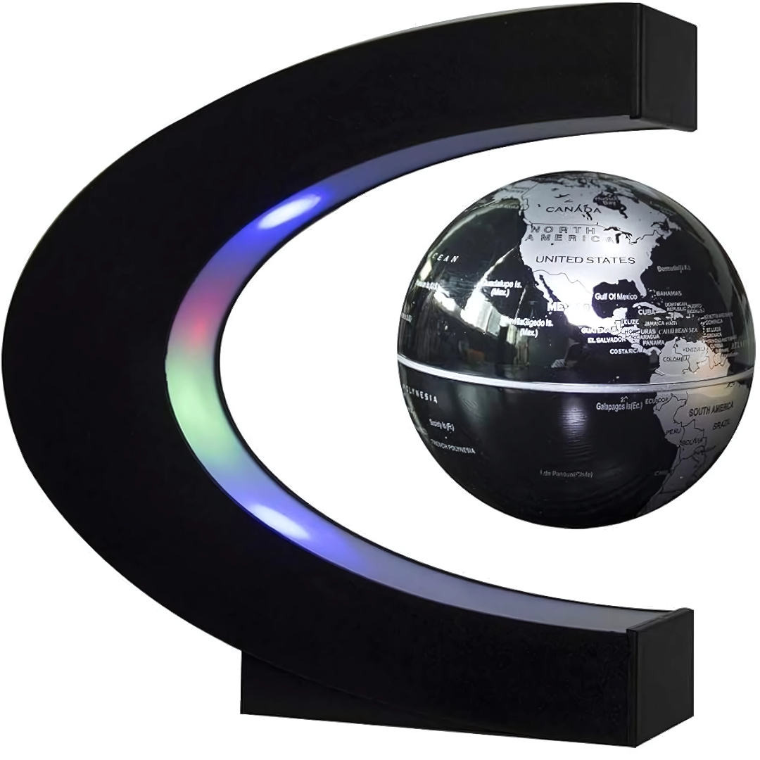 Magnetic Floating LED World Globe Lamp