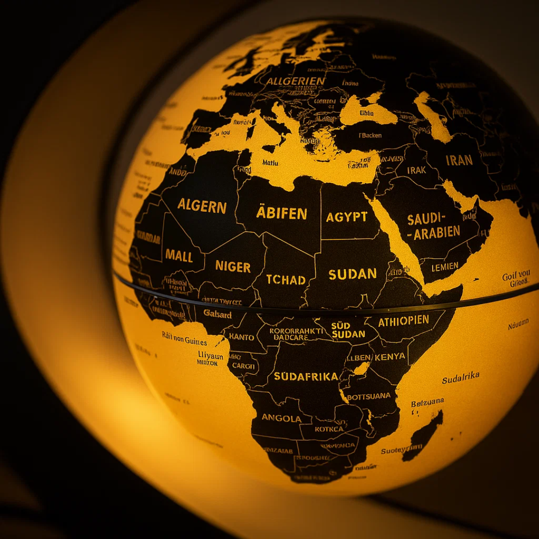 Magnetic Floating LED World Globe Lamp