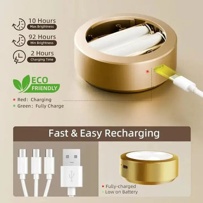Magnetic LED Picture Frame Light with Adjustable Brightness