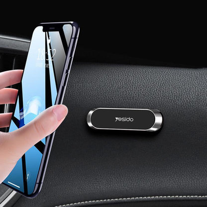 Magnetic Phone Holder with Reusable Nano Adhesive