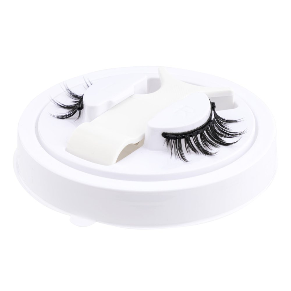 Magnetic Reusable Eyelashes With Precision Tweezers