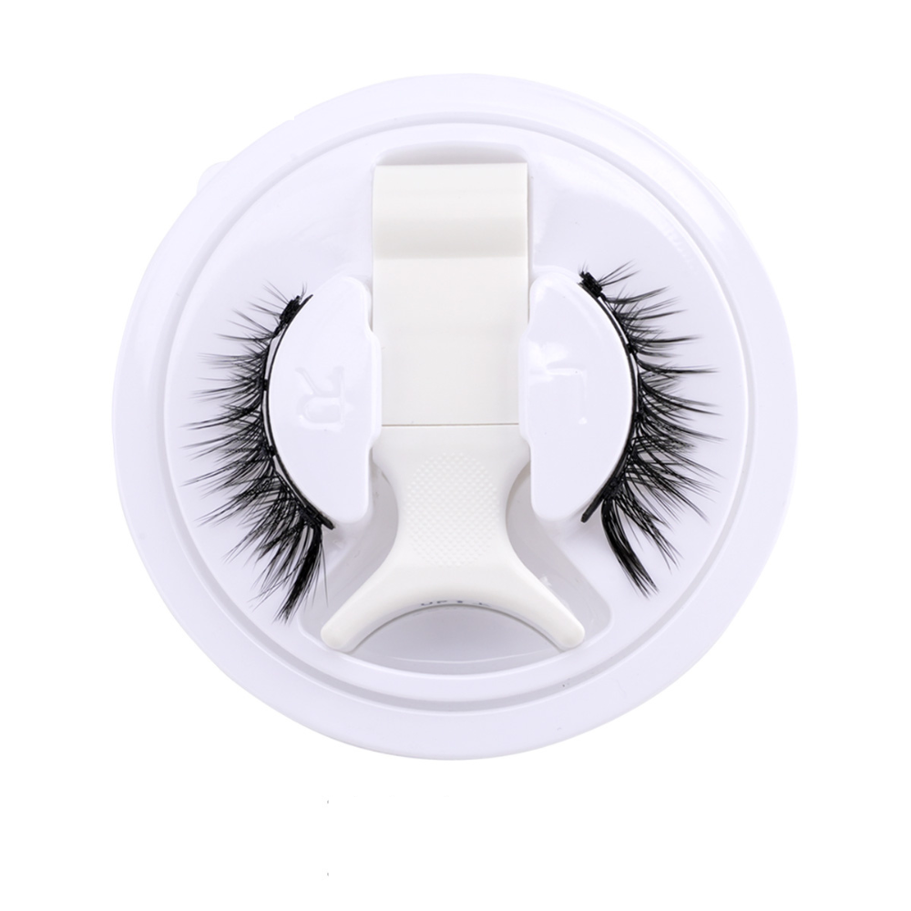 Magnetic Reusable Eyelashes With Precision Tweezers