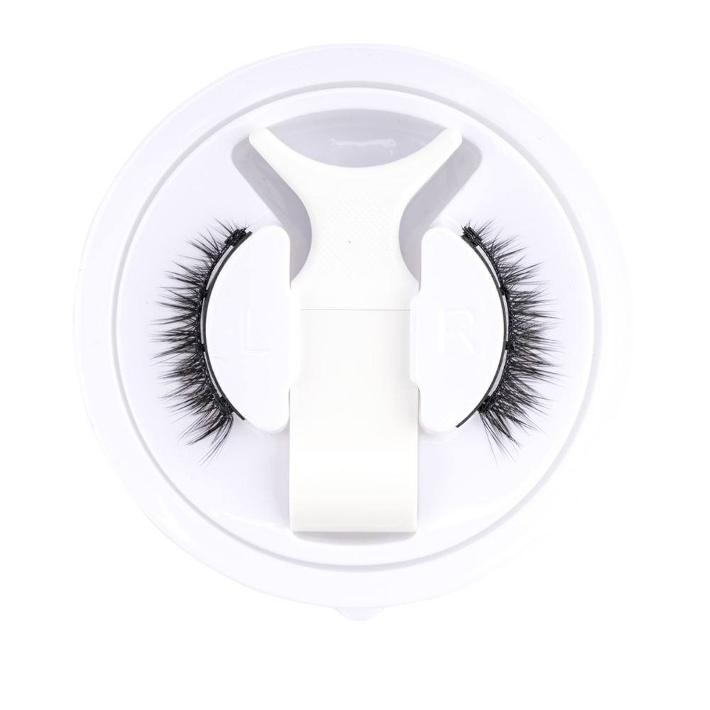Magnetic Reusable Eyelashes With Precision Tweezers