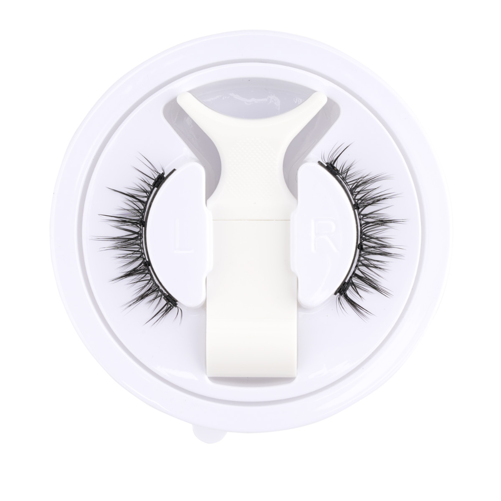 Magnetic Reusable Eyelashes With Precision Tweezers
