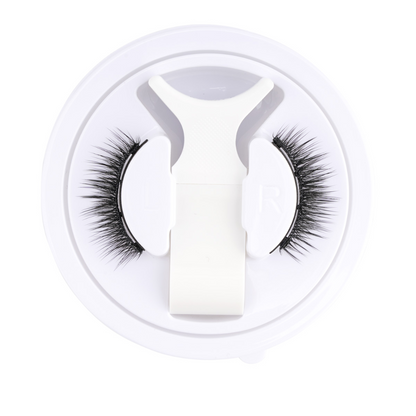 Magnetic Reusable Eyelashes With Precision Tweezers