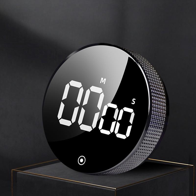 Magnetic Rotary Digital Kitchen Timer with Large Display