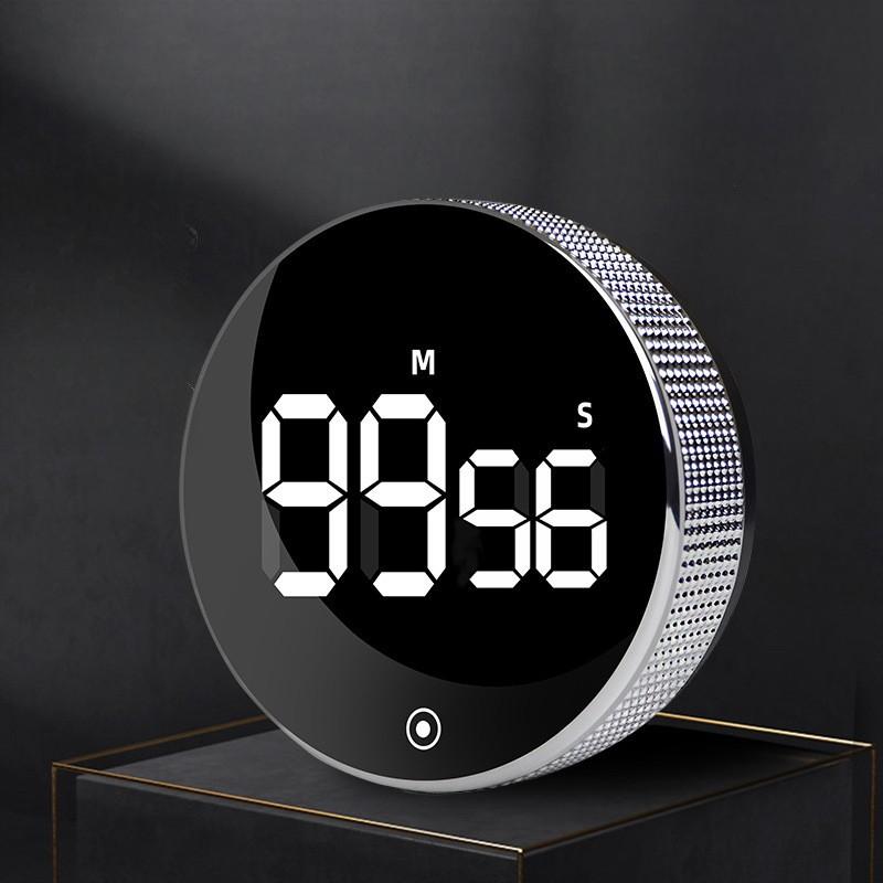 Magnetic Rotary Digital Kitchen Timer with Large Display