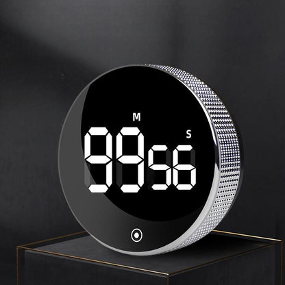 Magnetic Rotary Digital Kitchen Timer with Large Display
