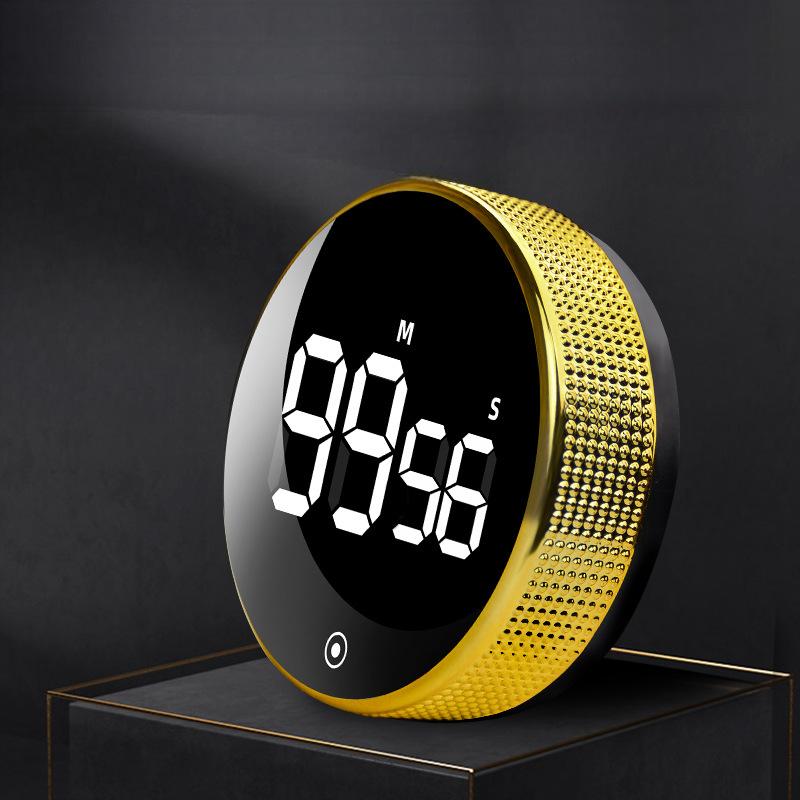 Magnetic Rotary Digital Kitchen Timer with Large Display