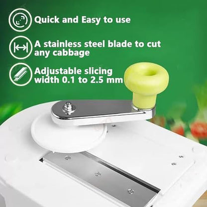 Manual Cabbage Shredder for Fast Vegetable Slicing