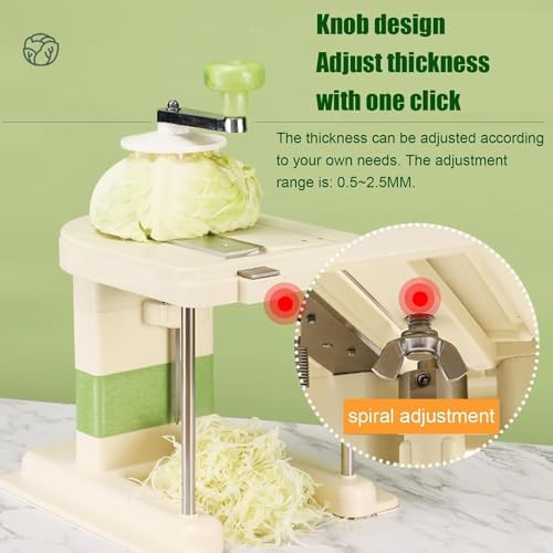 Manual Cabbage Shredder for Fast Vegetable Slicing