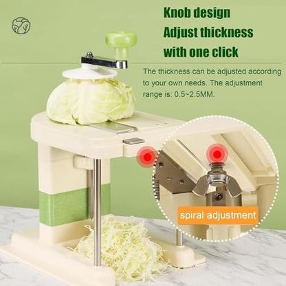Manual Cabbage Shredder for Fast Vegetable Slicing