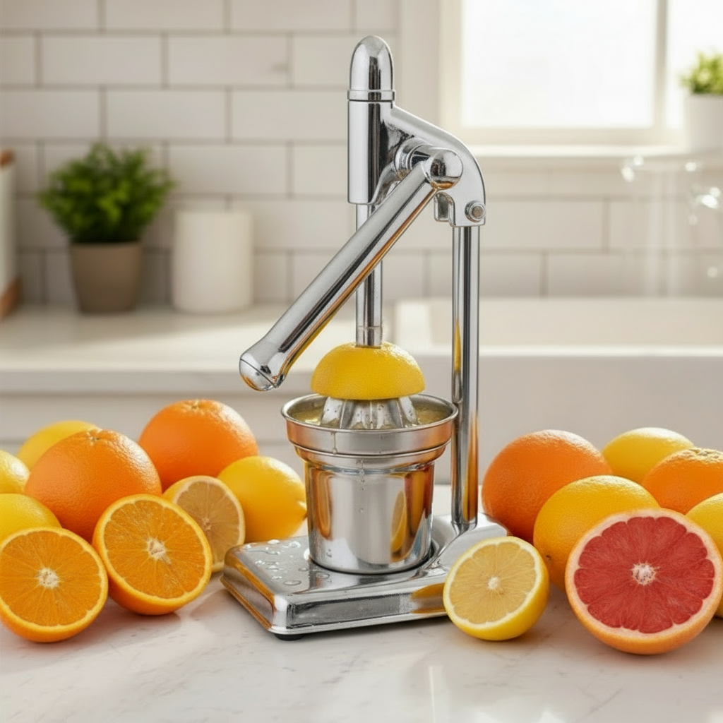 Manual Fruit Juicer Squeezer Stainless Steel