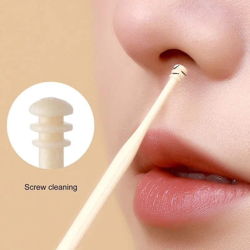 Manual Nose Hair Trimmer Stainless Steel Safe Precision Groomer