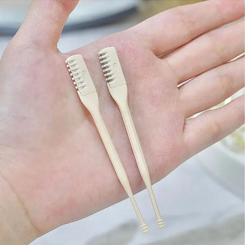 Manual Nose Hair Trimmer Stainless Steel Safe Precision Groomer