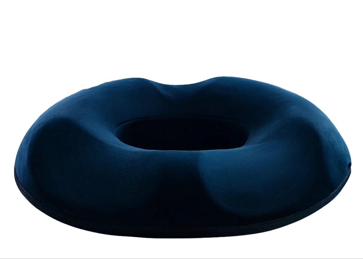 Memory Foam Donut Seat Cushion with Washable Cover